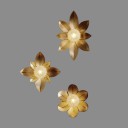 Loft Industry Modern - Gold Flower Wall